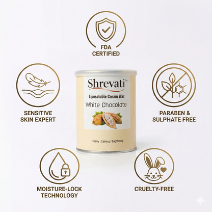 Shrevati Professional Liposoluble Cream Wax – 800g