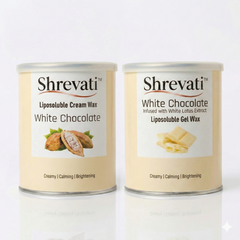 Shrevati Professional Duo Combo – Liposoluble Gel & Cream Wax (Pack of 2)