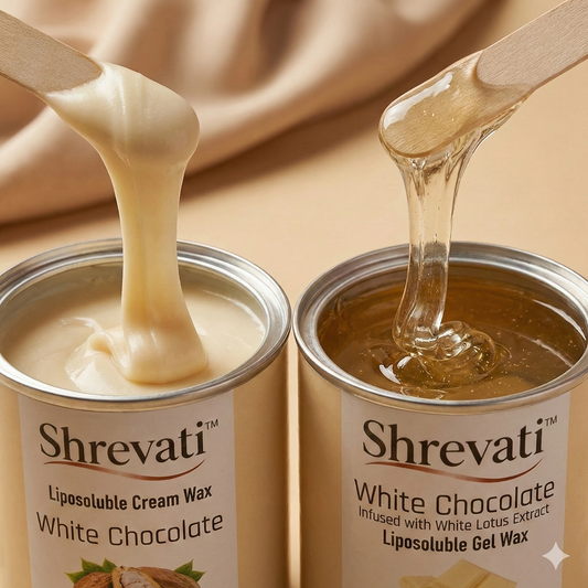 Shrevati Professional Duo Combo – Liposoluble Gel & Cream Wax (Pack of 2)